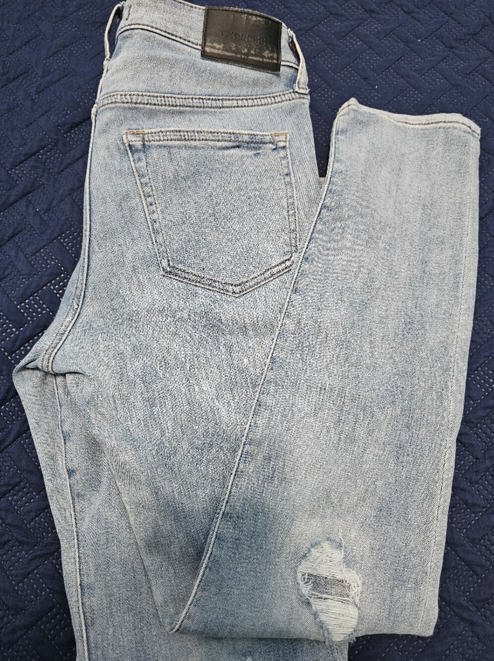 Express Light Blue Skinny Men’s Jeans